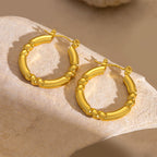 Titanium Steel Hydraulic Earrings That Wont Fade