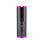 Rechargeable Automatic Hair Curler Women Portable Hair Curling Iron LCD Display Ceramic Curly Rotating Curling Wave Styer