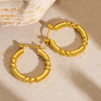 Titanium Steel Hydraulic Earrings That Wont Fade