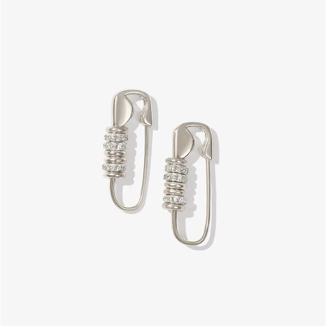 Fashion Unique Punk Personality Safety Pin Stud E