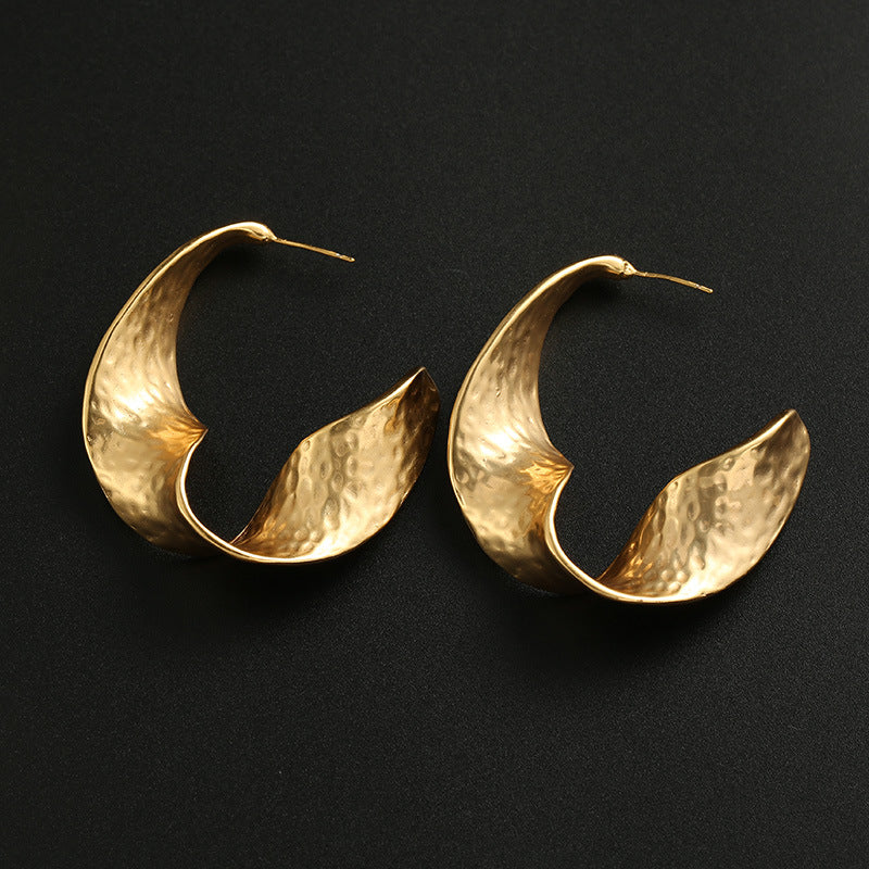 European And American Geometric Irregular Exaggerated Earrings