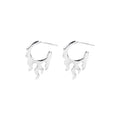 European And American-style Minimalist Plain Earrings