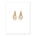 Fashionable Temperament Ins Personalized New Tassel Earrings