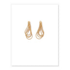 Fashionable Temperament Ins Personalized New Tassel Earrings