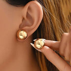 Stylish Stainless Steel Pearl Earrings With A Distinctive European And American Fashion Vibe