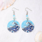 Stylish Ethnic-style Acrylic Teardrop Earrings For Women