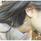 Women's Fashion Versatile Geometric Hollow-out Earrings
