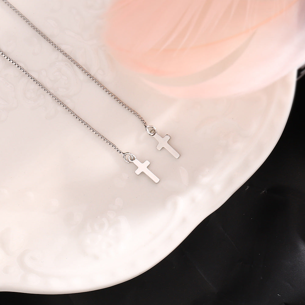 Fashionable Long Tassel Ear Threads That Slim And Elongate The Face