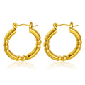 Titanium Steel Hydraulic Earrings That Wont Fade