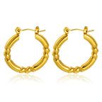 Titanium Steel Hydraulic Earrings That Wont Fade