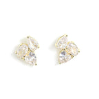 Geometric Zircon Patchwork Luxury Earrings