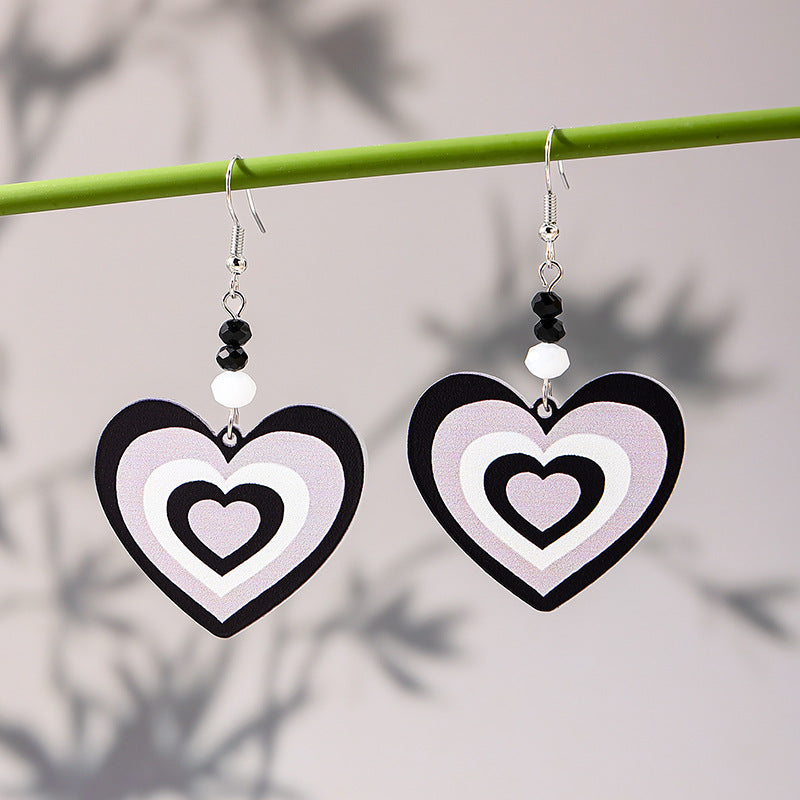 Stylish Ethnic-style Acrylic Teardrop Earrings For Women