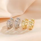 Fashionable And Minimalist Hollow Ear Buckle