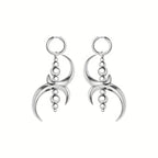 Exaggerated Trendy Hip-hop Dark Punk-style Geometric Irregular Earrings