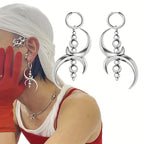 Exaggerated Trendy Hip-hop Dark Punk-style Geometric Irregular Earrings