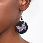 Stylish Ethnic-style Acrylic Teardrop Earrings For Women