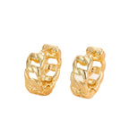 Fashionable And Minimalist Hollow Ear Buckle