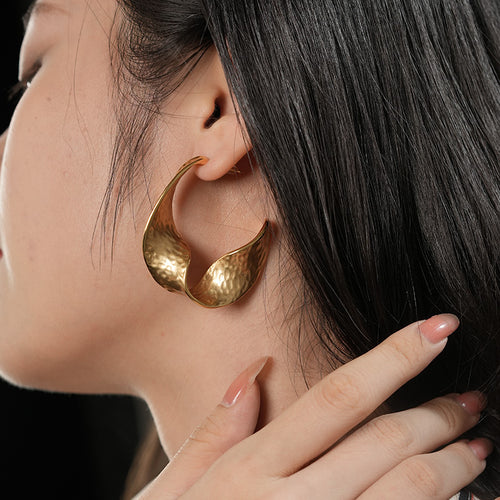 European And American Geometric Irregular Exaggerated Earrings