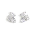 Geometric Zircon Patchwork Luxury Earrings