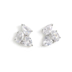 Geometric Zircon Patchwork Luxury Earrings