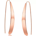 Minimalist Geometric Stainless Steel Ear Hooks