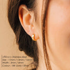 European And American Instagram-style Minimalist Delicate And Chic Earrings