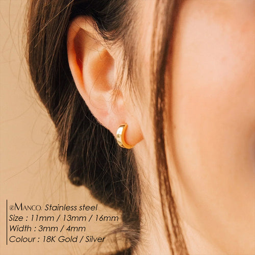 European And American Instagram-style Minimalist Delicate And Chic Earrings