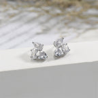 Geometric Zircon Patchwork Luxury Earrings