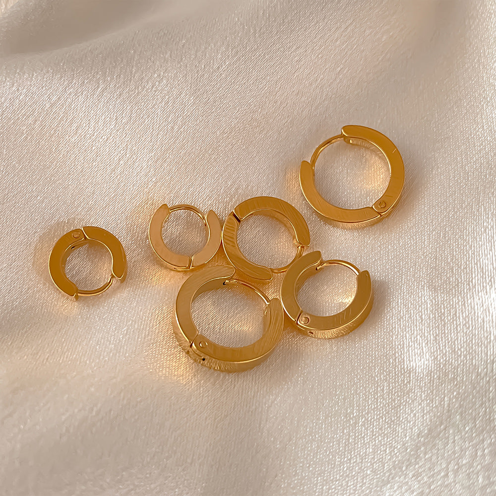 European And American Instagram-style Minimalist Delicate And Chic Earrings