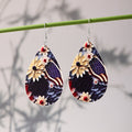 Stylish Ethnic-style Acrylic Teardrop Earrings For Women