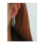 Fashionable Temperament Ins Personalized New Tassel Earrings
