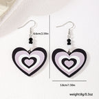 Stylish Ethnic-style Acrylic Teardrop Earrings For Women