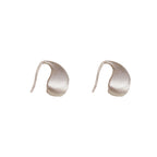 Fashionable And Minimalist Metal Droplet Earrings