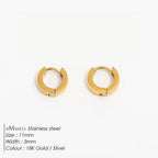 European And American Instagram-style Minimalist Delicate And Chic Earrings